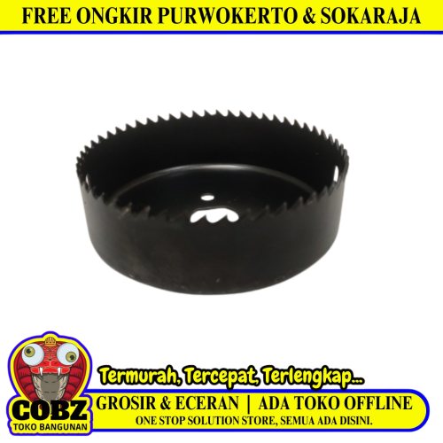 89 MM /KODENKI Hole Saw Mata Bor Hidroponik Pelubang Kayu Plastik PVC