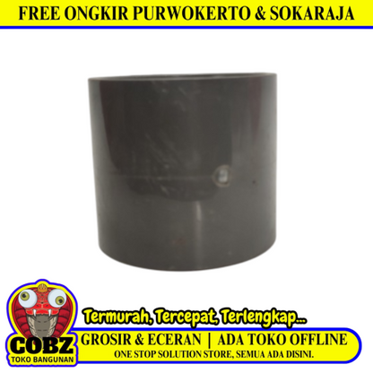 1 1/4 IN / RUCIKA D-DS Sok Shock Socket Sambungan Fitting Pipa PVC