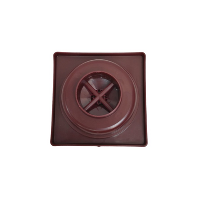4 IN / GMP Saringan Got Leher Pendek Floor Drain PVC Merah