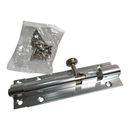 4 IN / HSJ Grendel Kunci Slot Pintu Jendela Stainless
