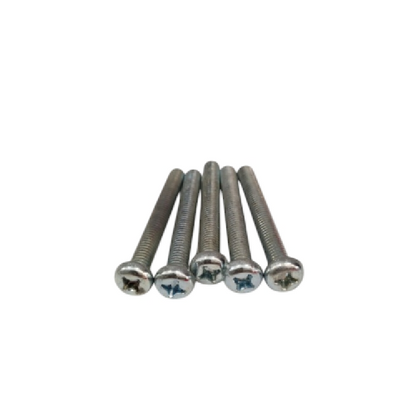 M 3 x 20 MM / TM Baut JP Kepala Pentol Bulat Plus Putih Biji