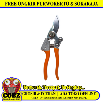 8 IN / STRAUSS Gunting Dahan Bengkok Ranting Tanaman Pruning Shears Gagang PVC