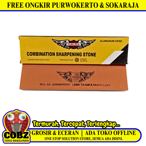 8 IN / FUKUDA Mata Gerinda Batu Gosok Asah Besi Grinding Wheel