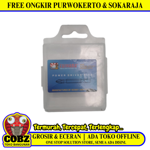 7 MM x 8 CM x 8 CM / FUJIYAMA 02 Tool Organizer Box Screwdiver Obeng Angin