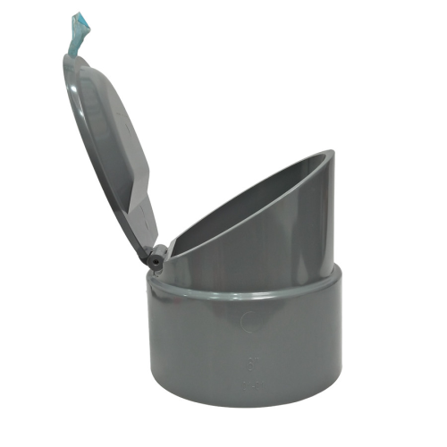 6 IN / RUCIKA Back Flow Valve Fitting Tutup Katup Pipa PVC