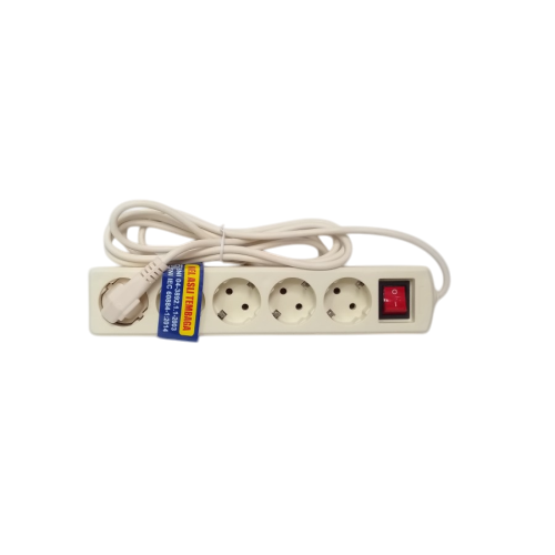5 LUBANG x 300 CM / SUNSAFE Stop Kontak Colokan Terminal Kabel 3 M
