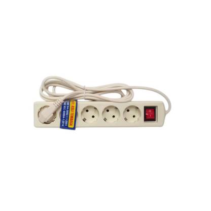 5 LUBANG x 300 CM / SUNSAFE Stop Kontak Colokan Terminal Kabel 3 M