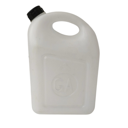 5 L / GA Jerigen Jeligen Drigen Botol Plastik PVC Putih