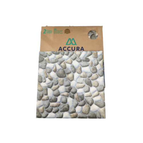 40 CM X 40 CM / ACCURA LAVA STONE Keramik Lantai Teras Garasi Matte Sand Dus