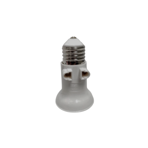 MATSUI Fitting Lampu Kombinasi Socket Stop Kontak Putih