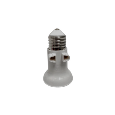 MATSUI Fitting Lampu Kombinasi Socket Stop Kontak Putih