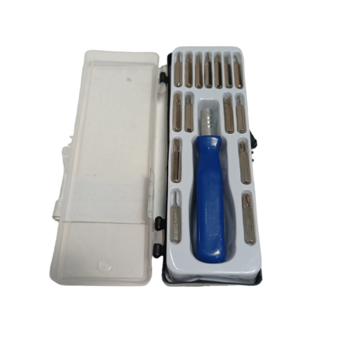 JACKLY Obeng Reparasi Jam HP Komputer Kacamata 15 Pcs Set
