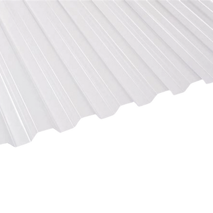 0.7 MM x 840 MM x 6 M / TM GRECA Atap U PVC Gelombang Kecil Clear Lembar