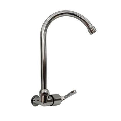 1/2 IN / C71 Kran Angsa Sink Bak Cuci Piring Tembok Stainless
