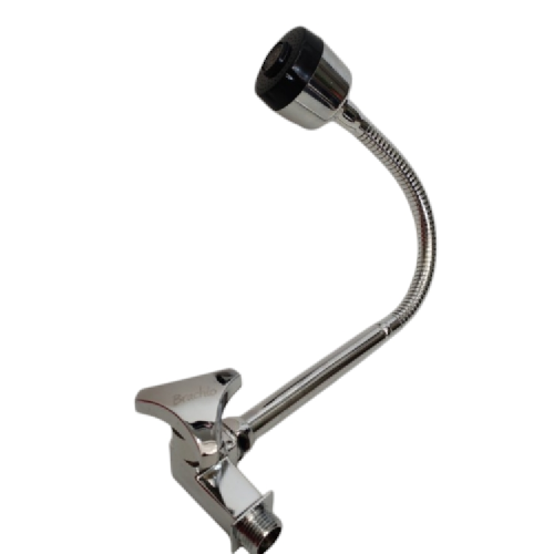 1/2 IN / BRACHIO Kran Angsa Fleksibel Sink BCP Tembok Stainless