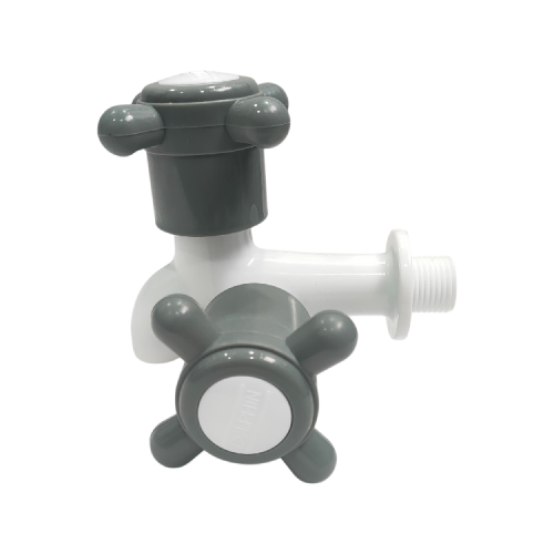 1/2 IN / DOLPHIN Kran Air Cabang Double Shower Mesin Cuci PVC