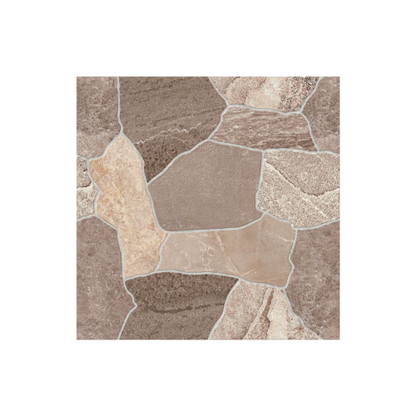30 CM x 30 CM / ASIA TILE OSLO Keramik Lantai Teras Garasi Matte Brown Dus