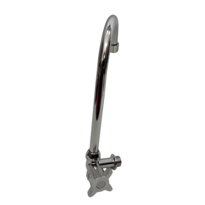 1/2 IN / HSJ Kran Angsa Sink Bak Cuci Piring Tembok Stainless