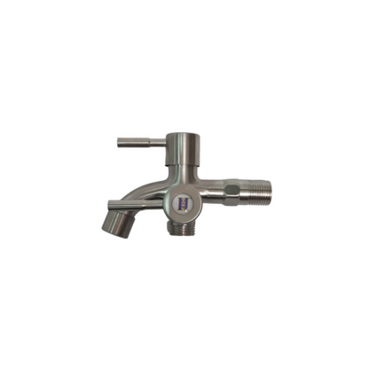 1/2 IN/HOM HBADC03 Kran Air Cabang Double Shower Mesin Cuci Stainless