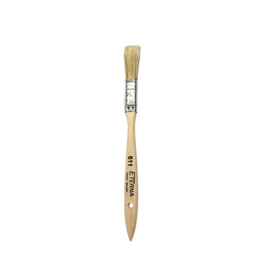 1/2 IN/ETERNA 611 Kuas Cat Tembok Kayu Besi Air Acrylic Paint Brush
