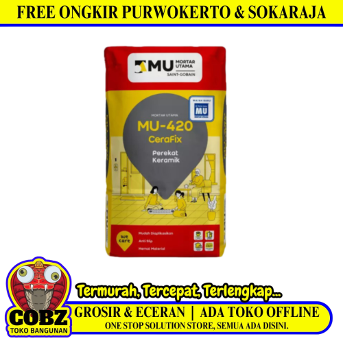 25 KG / MU 420 CERAFIX Semen Perekat Keramik Premium Sak