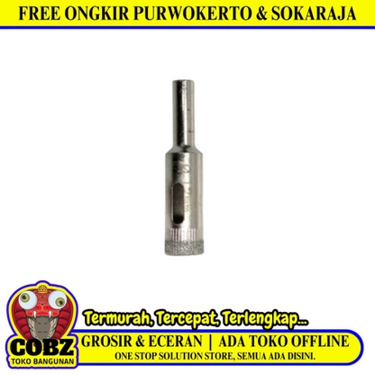 10 MM / JG Mata Coring Diamond Core Pelubang Keramik Granit Kaca