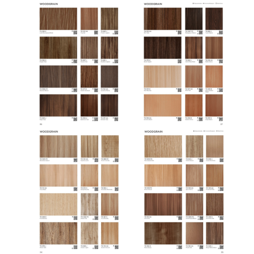 122 CM x 244 CM / TACO WOOD GRAIN / PATTERN J HPL Lembar