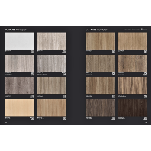 122 CM x 244 CM / TACO ULTIMATE WOOD GRAIN / PATTERN SM HPL Lembar