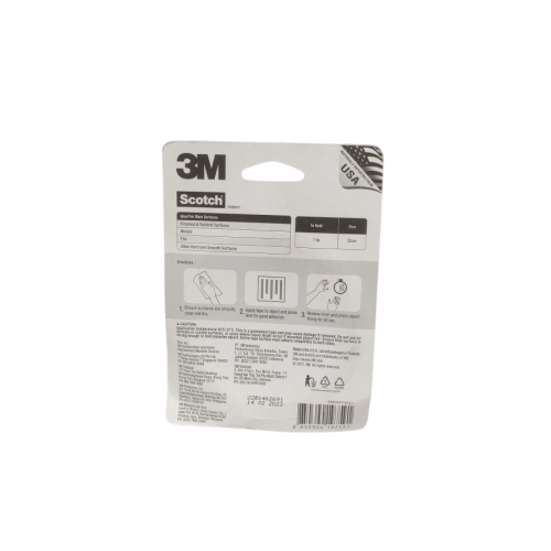 12 MM / 3M SCOTCH Isolasi Bolak Balik Busa Double Foam Tape Putih