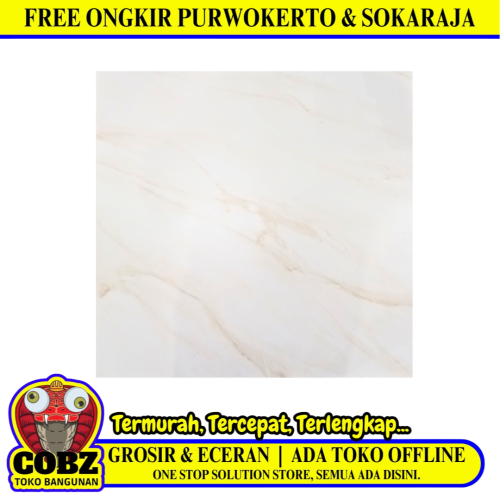 100 CM x 100 CM / INDO GRESS DOLCE CARARA Granit Lantai Matt Dus