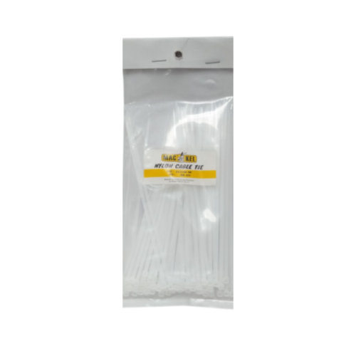 2.5 MM x 150 MM / MACKEL Kabel Cable Ties Tali Ripet 15 CM Putih Pack