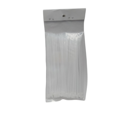 2.5 MM x 150 MM / MACKEL Kabel Cable Ties Tali Ripet 15 CM Putih Pack