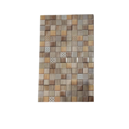 25 CM x 40 CM / UNO ONYX Keramik Dinding Kamar Mandi Glossy Brown Dus