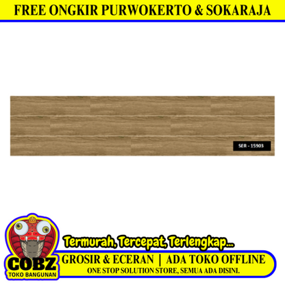 15 CM x 90 CM / SERENITY SER - 15903 Granit Lantai Teras Garasi Matte Dus