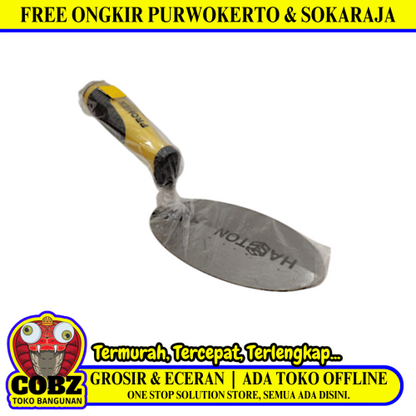 6 IN / PROHEX Cetok Sendok Semen Acian Trowel Bulat Gagang Kayu