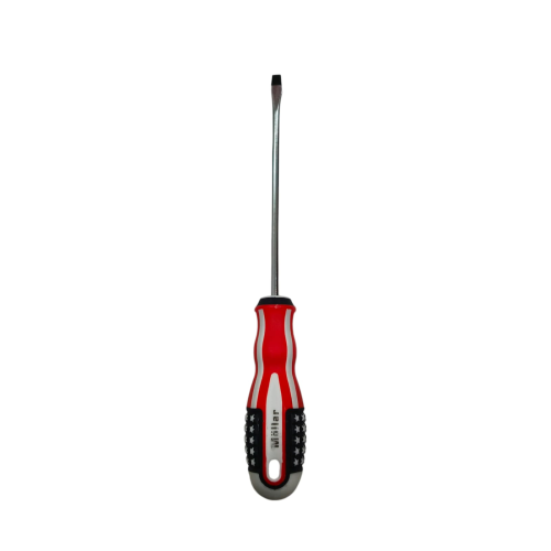6 IN / MOLLAR Obeng Screwdriver One Way Minus Gagang Karet