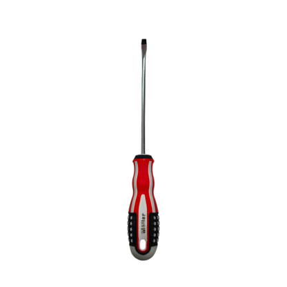 6 IN / MOLLAR Obeng Screwdriver One Way Minus Gagang Karet
