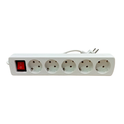 5 LUBANG x 500 CM / KAWACHI Stop Kontak Colokan Terminal Kabel 5 M
