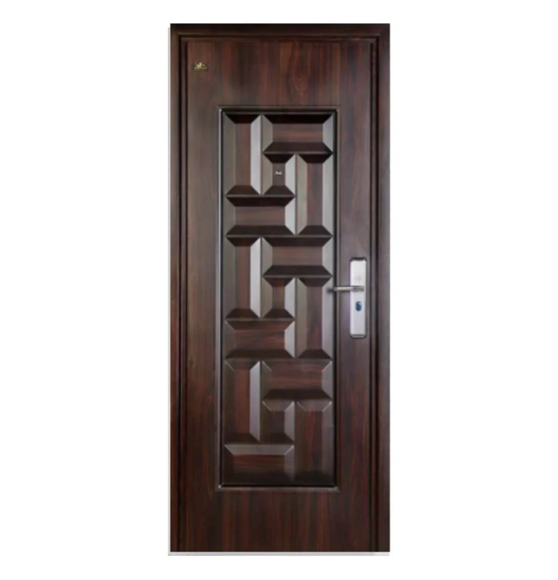 5 CM x 90 CM x 220 CM / FORTRESS PRIME 90.04 SINGLE DOOR Pintu Baja Coklat Set