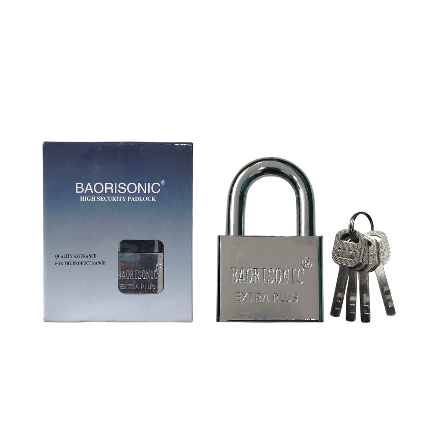 40 MM / BAORISONIC Gembok Pintu Pagar Padlock Anti Maling Leher Pendek