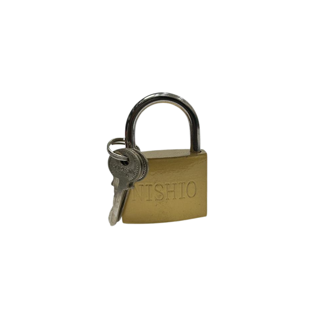 30 MM / NISHIO Gembok Pintu Pagar Padlock Anti Maling Leher Pendek
