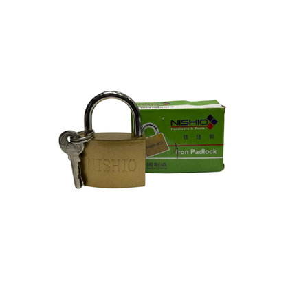 30 MM / NISHIO Gembok Pintu Pagar Padlock Anti Maling Leher Pendek