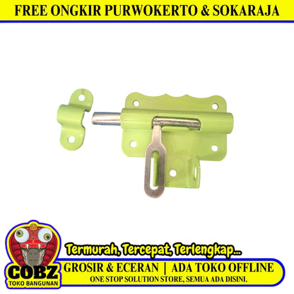 2 3/4 IN / COBZ Grendel Overpal Kunci Slot Tempat Cantel Gembok Stainless