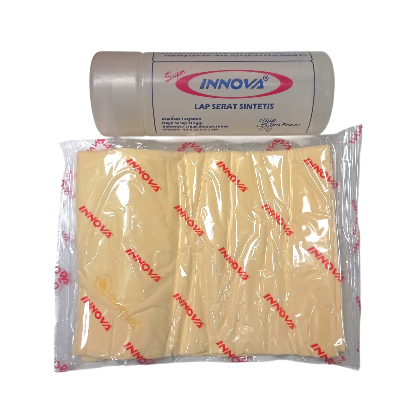 43 CM x 32 CM / INNOVA Lap Kanebo Chamois Mobil Motor + Tabung Set