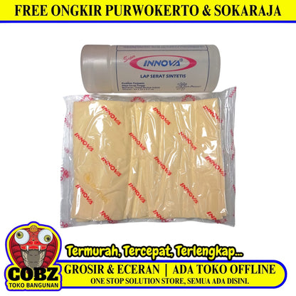 43 CM x 32 CM / INNOVA Lap Kanebo Chamois Mobil Motor + Tabung Set