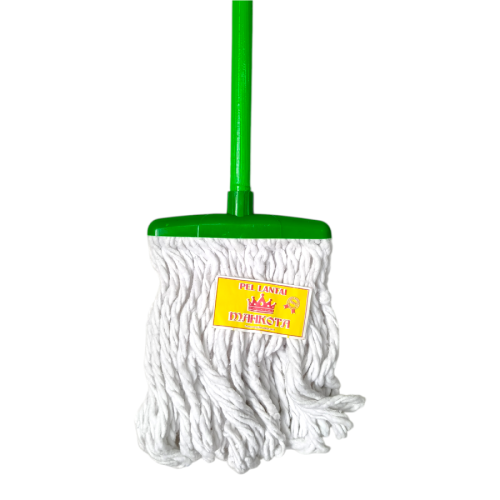 MAHKOTA Alat Pel Lantai Gagang Floor Mop Gagang Pvc