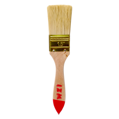 1 1/2 IN / IZM Kuas Cat Tembok Kayu Besi Air Acyrlic Paint Brush