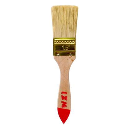 1 1/2 IN / IZM Kuas Cat Tembok Kayu Besi Air Acyrlic Paint Brush