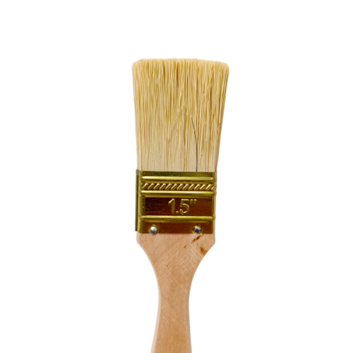 1 1/2 IN / IZM Kuas Cat Tembok Kayu Besi Air Acyrlic Paint Brush