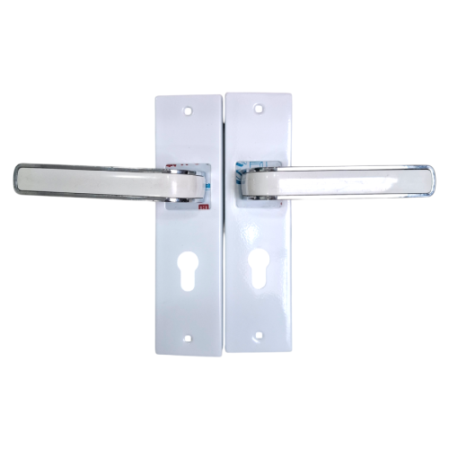 EIFFEL 888-1 CP/WT Handle Door Lock Tarikan Handle Kunci Pintu Tanggung Set